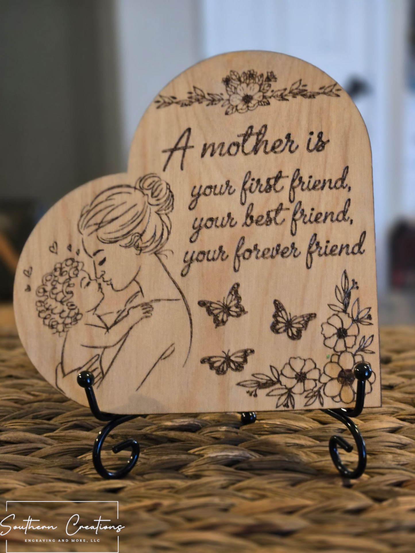 Mother's Heart Plaque