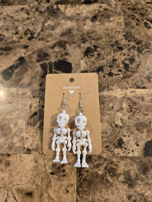 Skeleton Earrings