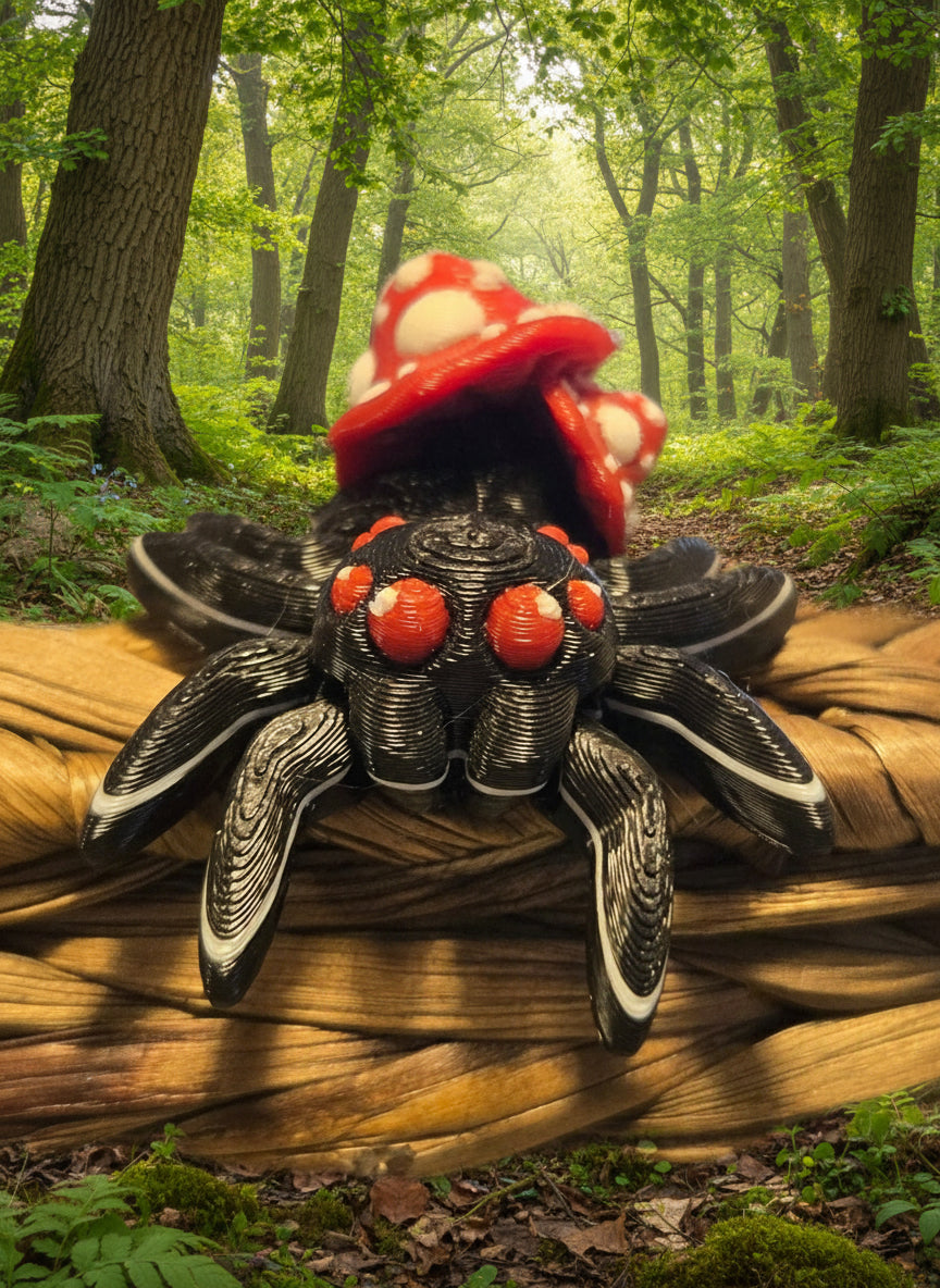 Tiny Mushroom Spider
