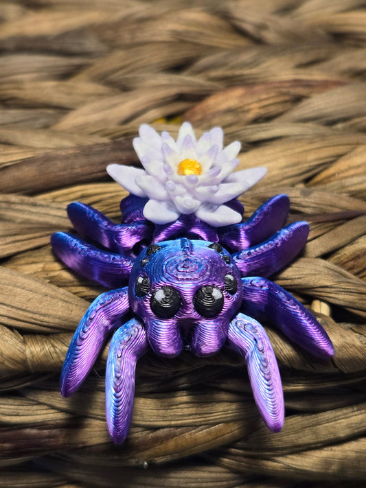 Tiny Water Lily Spider