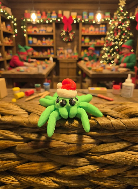 Tiny Santa Spider