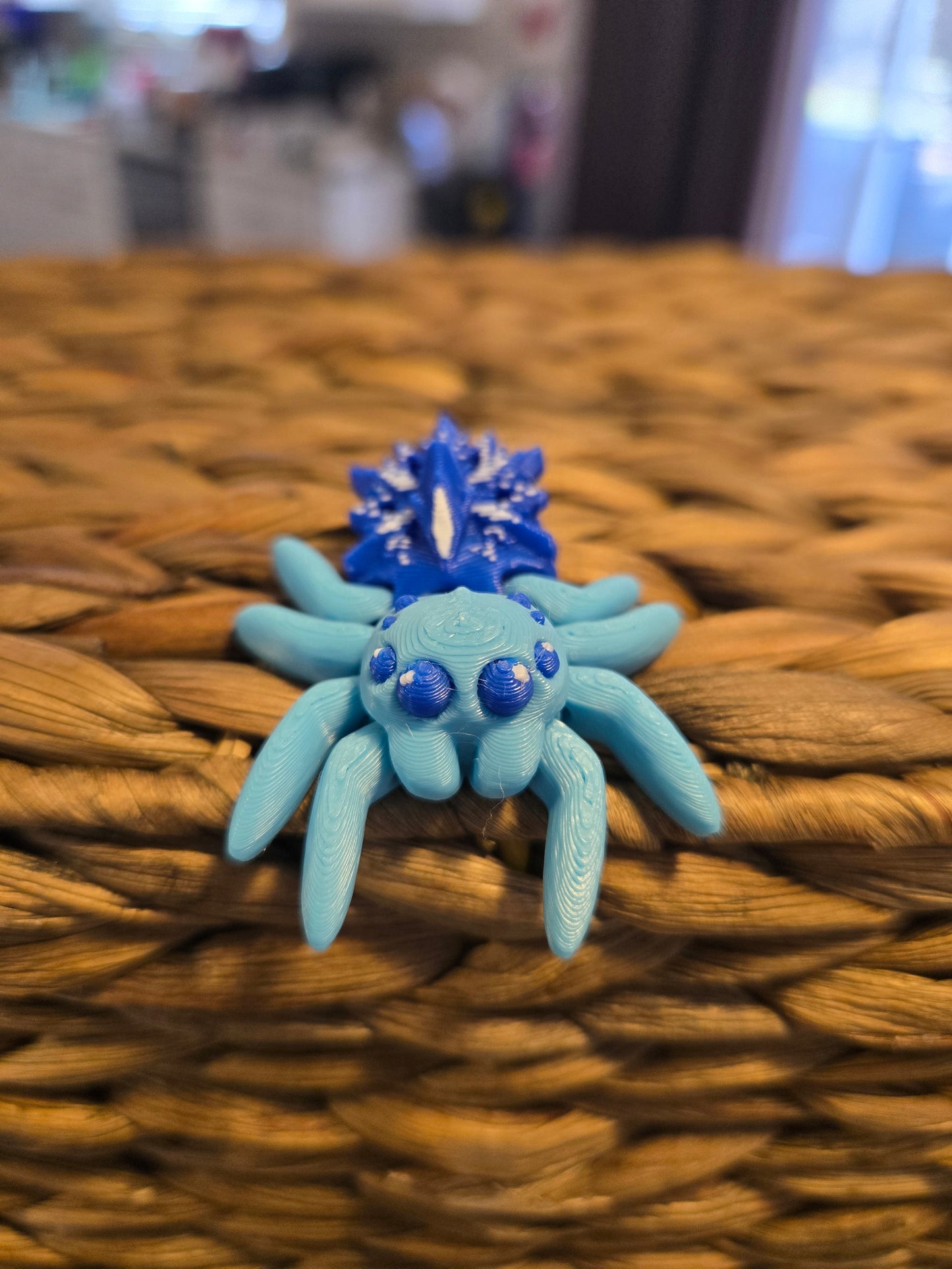 Tiny Snowflake Spider