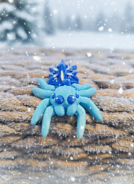 Tiny Snowflake Spider