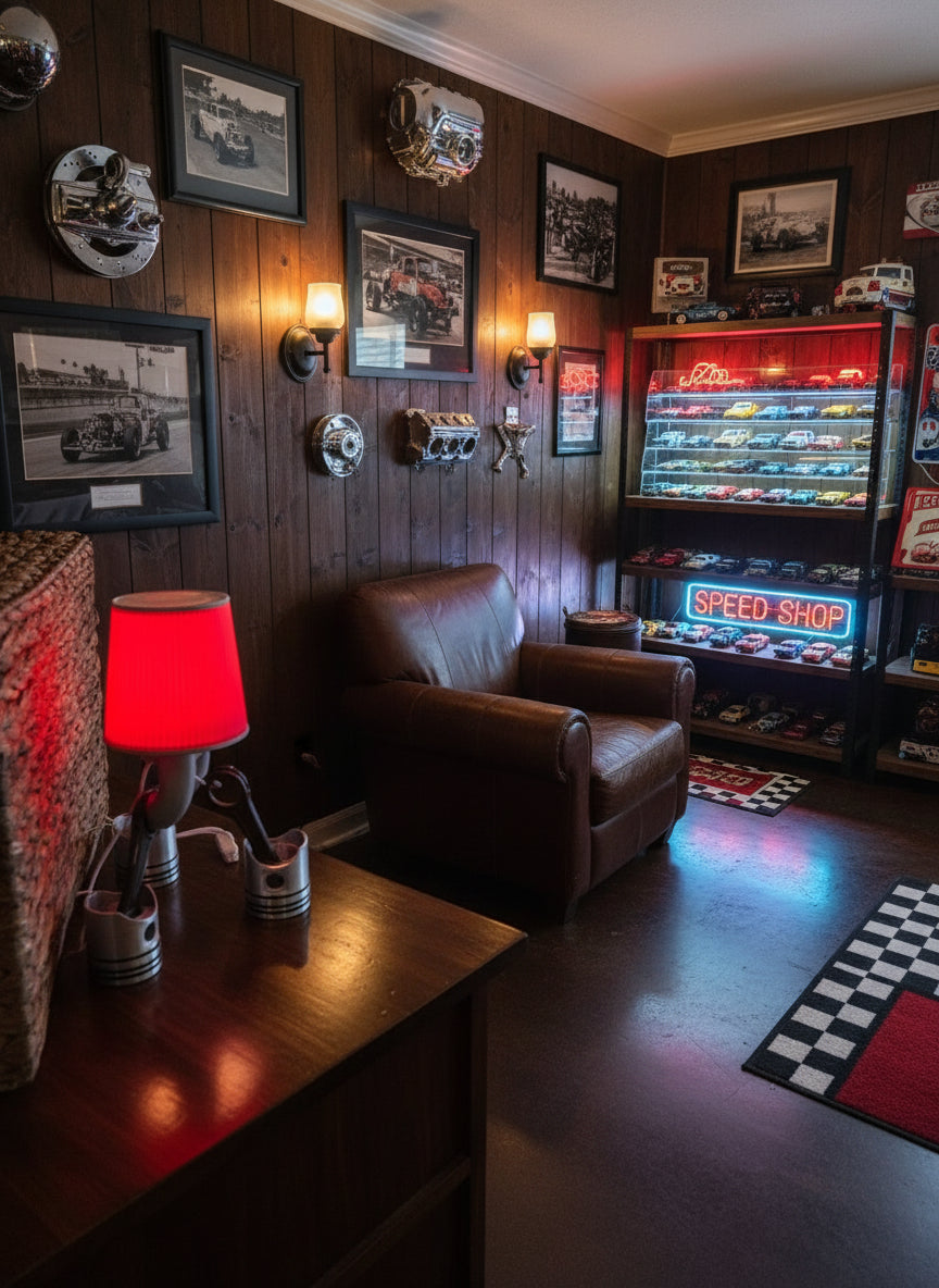 Piston Air Filter Lamp