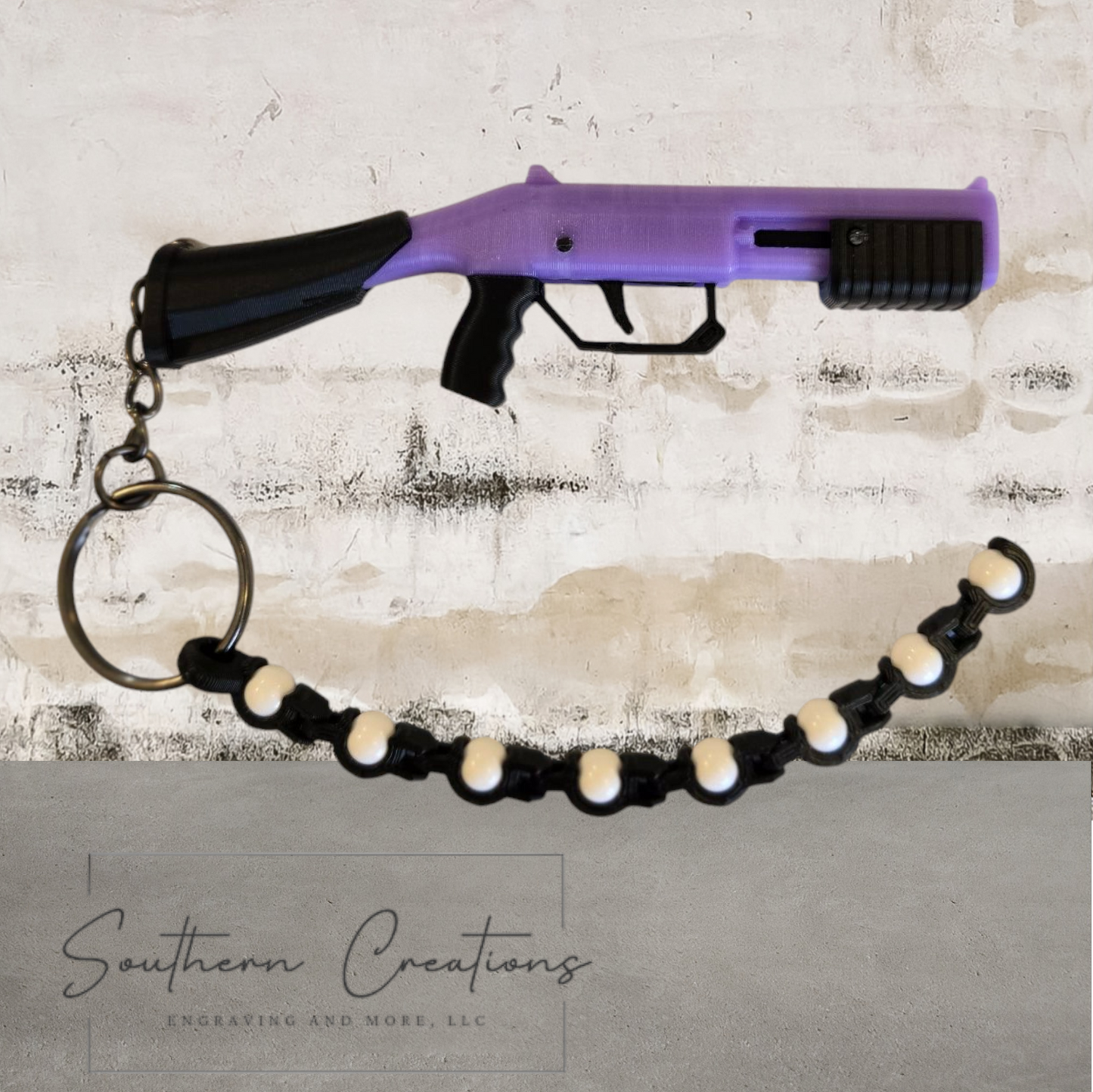 Pump Action Shotgun Keychain- Functional BB Blaster